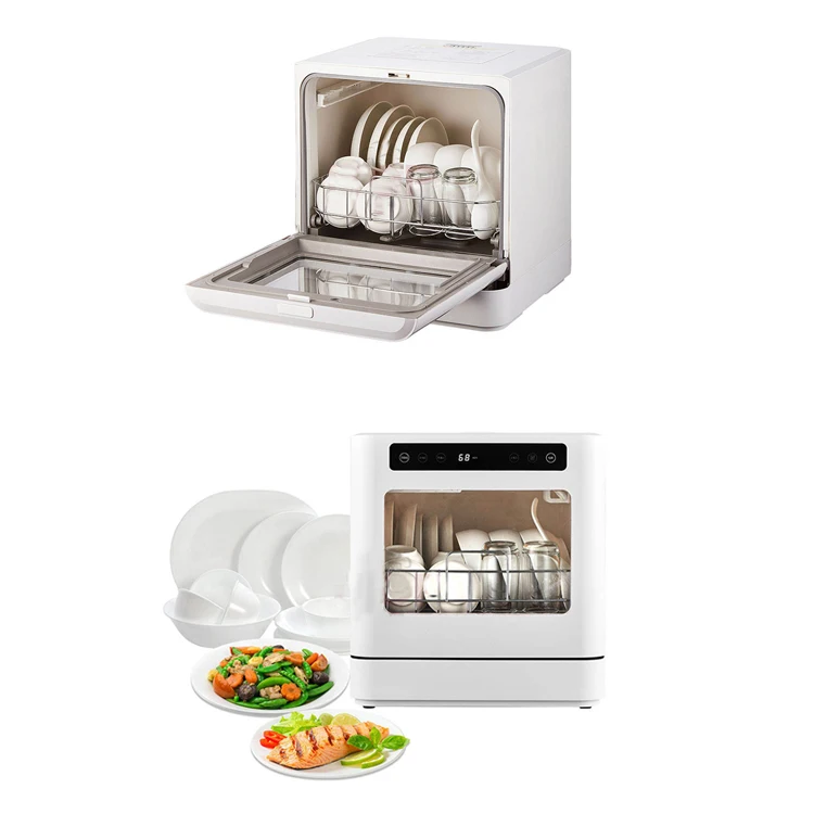 모터홈, 트레블 트레일러, 보트 RV용 미니 스마트 & 편리한 디자인의 완전 자동 휴대용 식기세척기