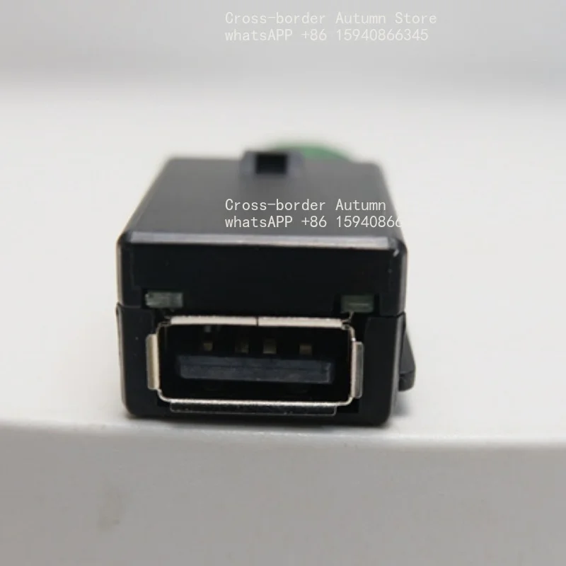 Center Console USB Charging Port Socket Fit 18-24 A4L Q5L Front Dashboard Power Interface Next To Start Button