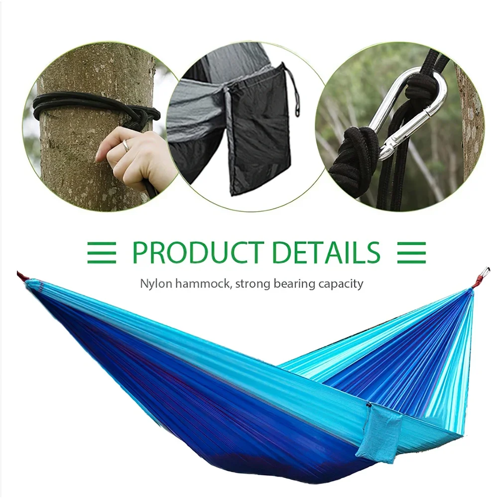 Goture Sports Travel Camping Hiking Hammock Hammock Duyan Duyan Double Outdoor Portable Hammock