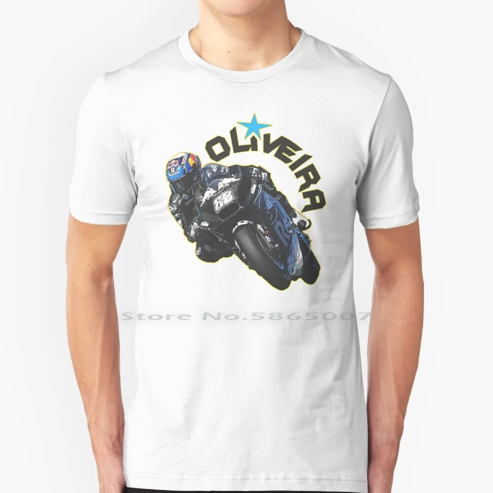 Oliveira Race 100% Cotton T Shirt Moto Miguel Oliveira Race Raider 88 Gp Racing Tee Short Sleeve Long Sleeve Gift