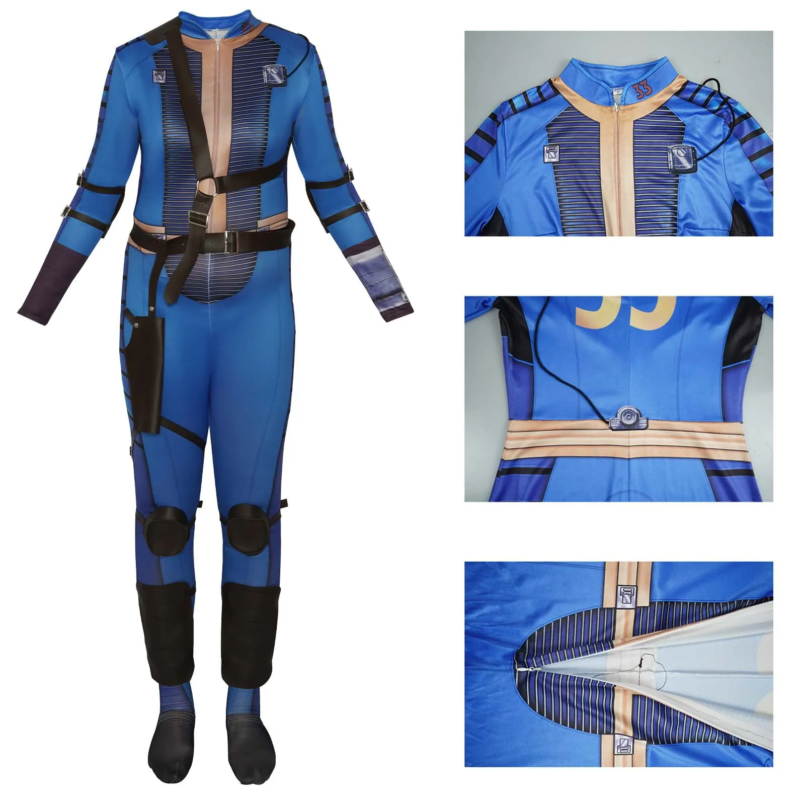 Fallout live action drama same jumpsuit cosplay stage performance costume