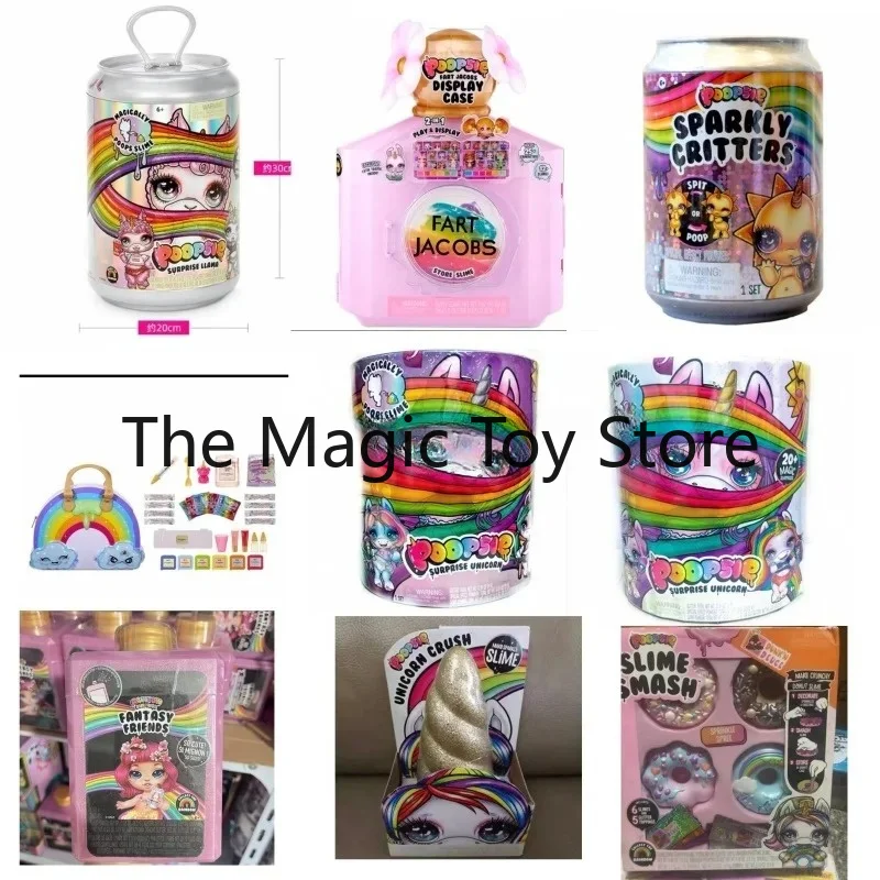 Caja Sorpresa Original Poopsie Slime Crystal Slime Unicorn Shaker Toy – Regalo de Cumpleaños, Artículo de Colección