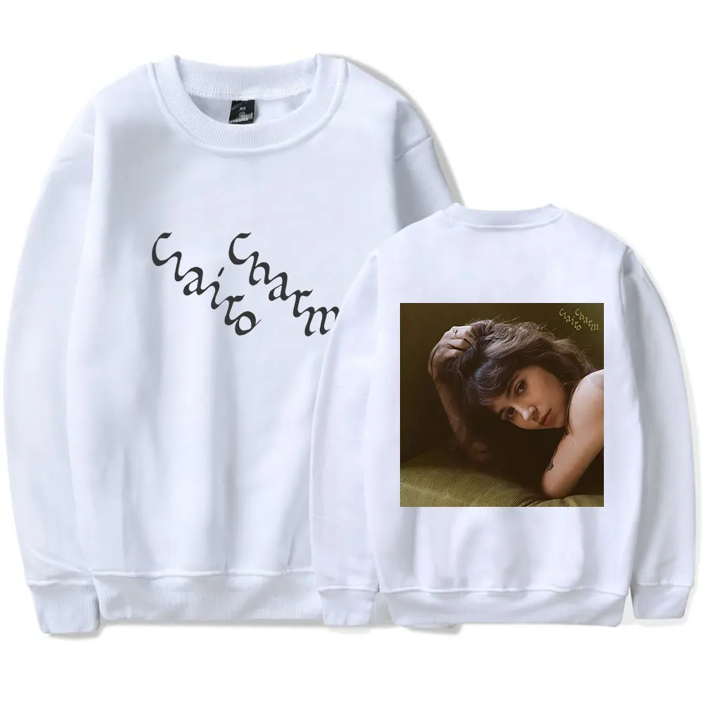 Clairo Charm Album Crewneck Sweatshirts Women Men Long Sleeve Fashion Pullover Clothes