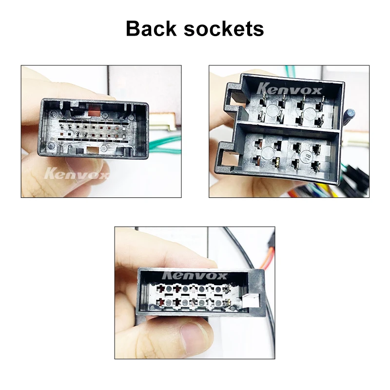 android Car radio Canbus Box Decoder For Mercedes-Benz W209(02-06)/W203(01-04) 16 pin Wiring Harness Plug Power Cable