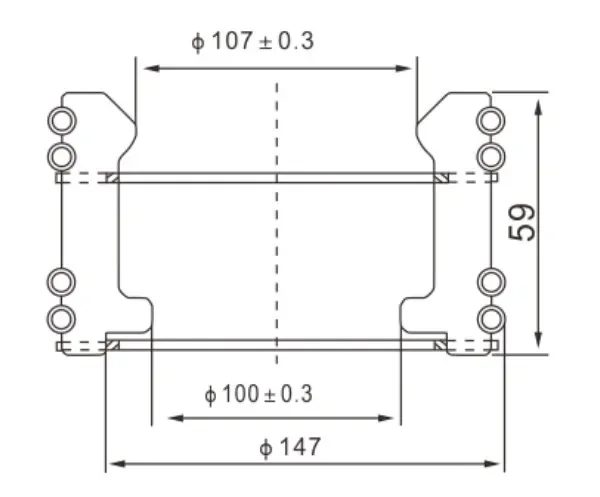 GC5-3150A Tulip Contact High Voltage 64 Pieces Removable Vacuum Circuit Breaker Tulip Contact