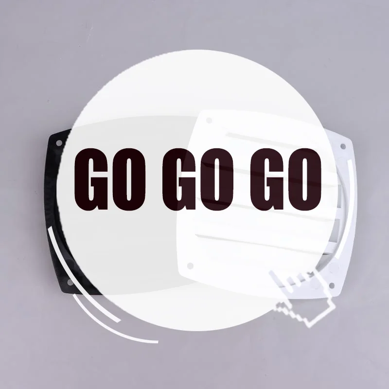 1 шт., вентиляционное отверстие с жалюзи для лодки, замена квадратного вентиляционного отверстия, гриль, крышка вентиляционного канала, выходное отверстие для морского автофургона