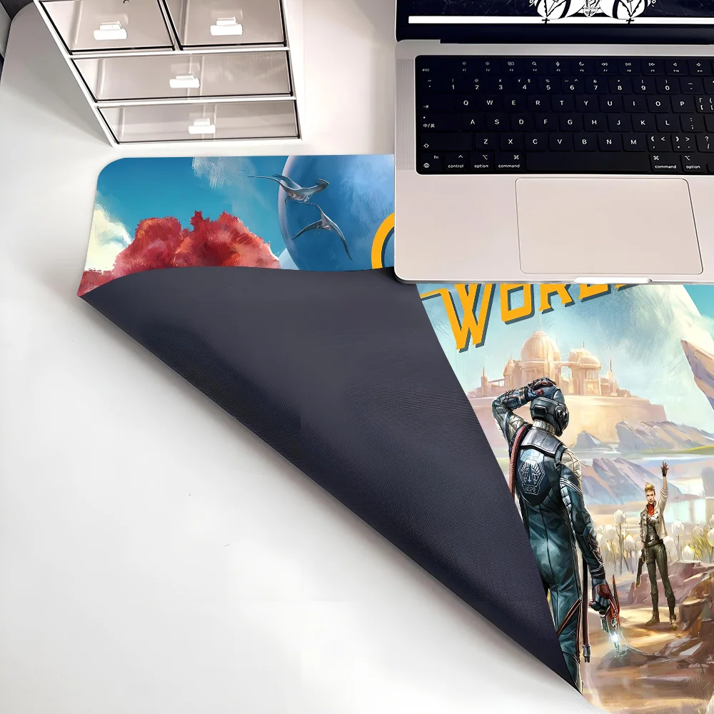 The Outer Worlds Game Mousepad Large Keyboard Desk Mat Gaming Mouse Pad LockEdge Non-slip Mat