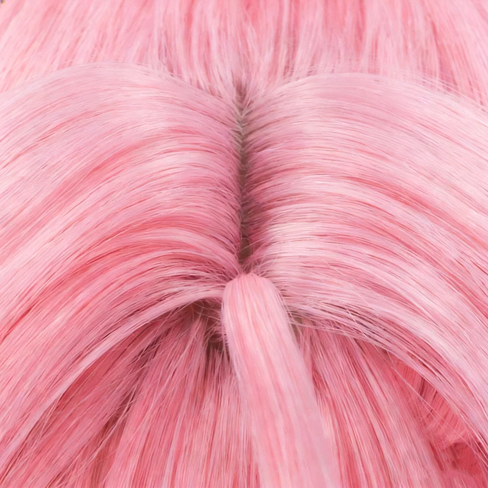 게임 Wuthering Waves 아르테미스 코스프레 가발 여성 로리타 핑크 긴 머리 내열성 합성 가발 가장 무도회 카니발 소품