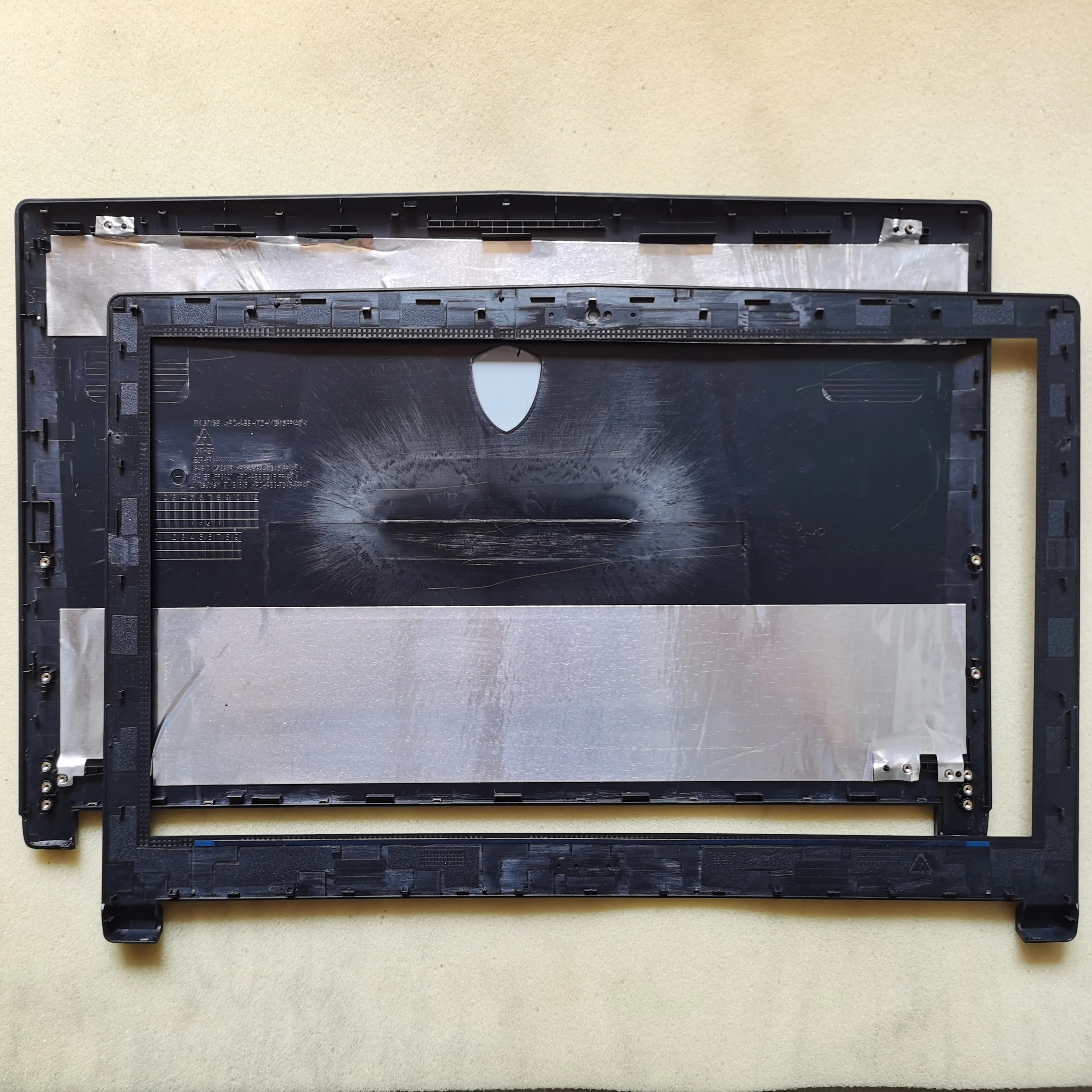 

Plastic New laptop lcd back cover /lcd front bezel screen frame for MSI GL63 MS-16P5 16P6 16P7 MS-16P4