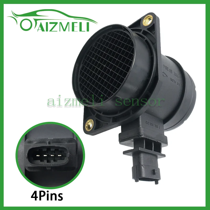 Medidor de flujo de aire masivo Sensor MAF 55206757 para Fiat Bravo II Doblo Grande Punto Idea Multipla Panda Stilo 0281002980 precio de fábrica