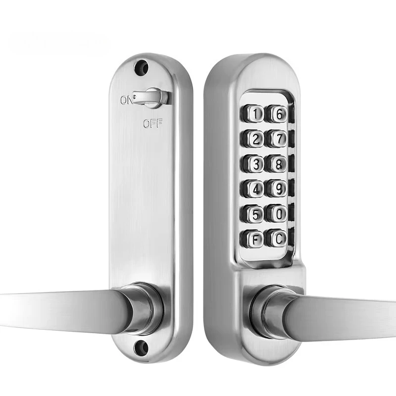 

Zinc Alloy Mechanical Password Door Lock Waterproof Button Digital Password Entry Door Household Use