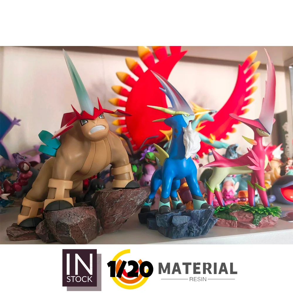 [IN STOCK] 1/20 Resin Figure [DCG] - Cobalion & Terrakion & Virizion A SET