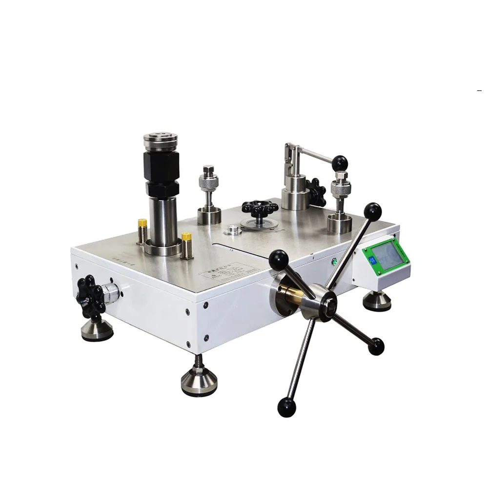 Top Sale High Precision Hydraulic Pressure Piston Dead Weight Tester Calibration Deadweight Tester Calibrator Price 250MPa 35MPa