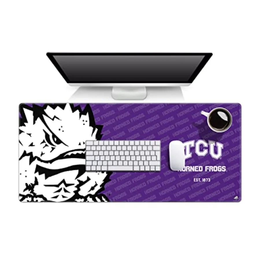 NCAA TCU Horned Frogs Logo Series Desk Pad