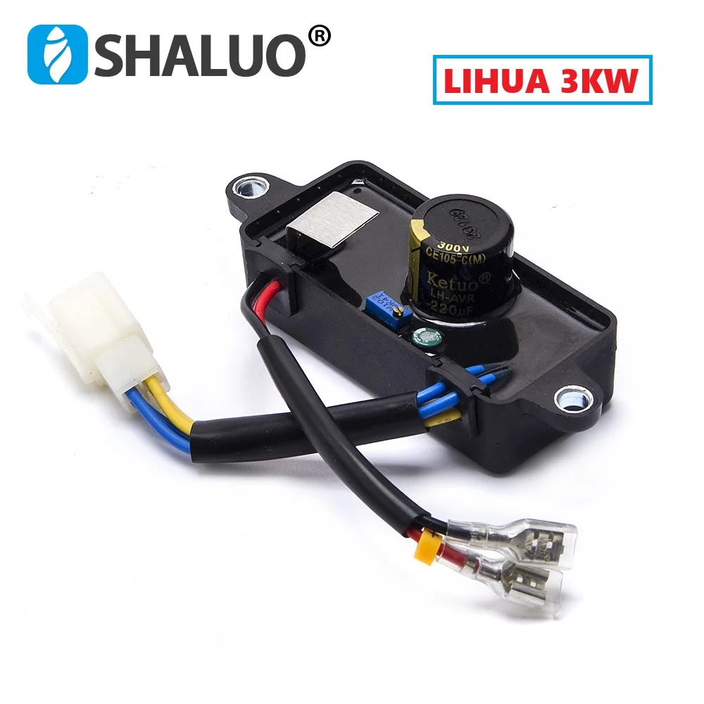 LIHUA TT08-4C TT81-17 TT18-5 AVR 3KW 5KW 8KW Portable Gasolina Generator Automatic Voltage Regulator Stabilizer Control Board