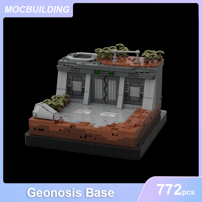 Geonosis Base & Fallen Order& Final Duel & Kamino Map & Abandoned Campfire Hoth Model MOC Building Blocks Bricks Xmas Toys Gifts