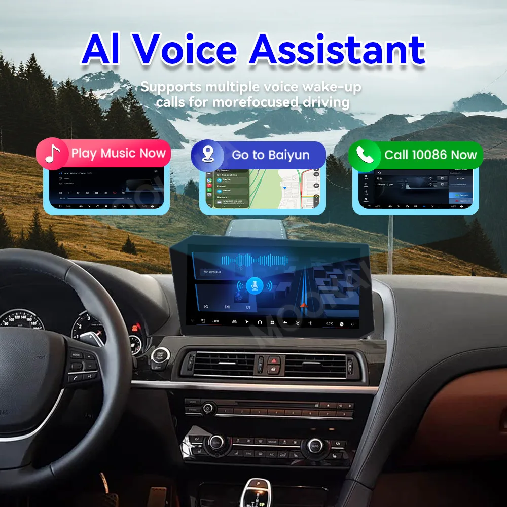 

Android 14 Auto Stereo For BMW 6 Series F06 F12 F13 2011-2018 Car Radio 12.9 Inch GPS Navigation Tape Recorder Head Unit Carplay