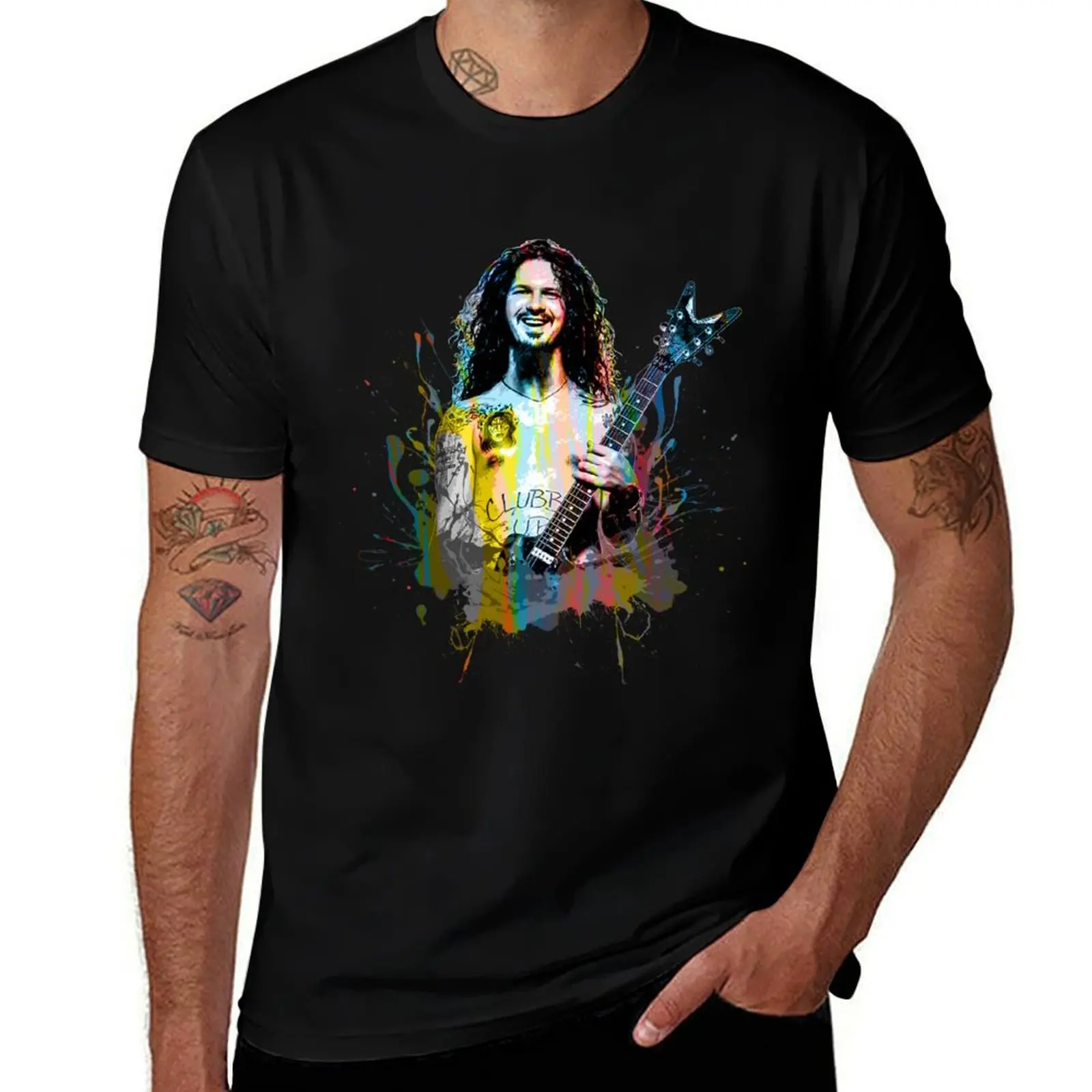 

Dimebag Darrell T-Shirt anime t shirts oversize men t shirt cotton 100% T-Shirt
