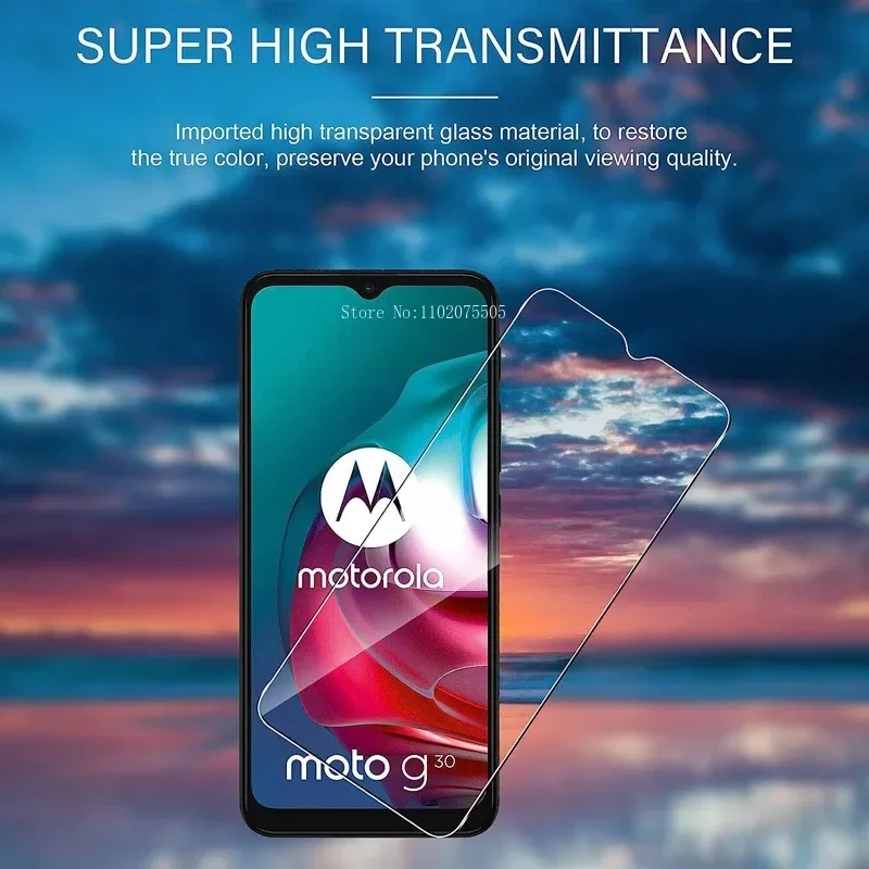 5 pz vetro temperato per Motorola Moto G10 G22 G32 G52 G72 G82 G20 G30 G50 G60 G31 G41 G51 G71 E20 E40 G13 pellicola proteggi schermo