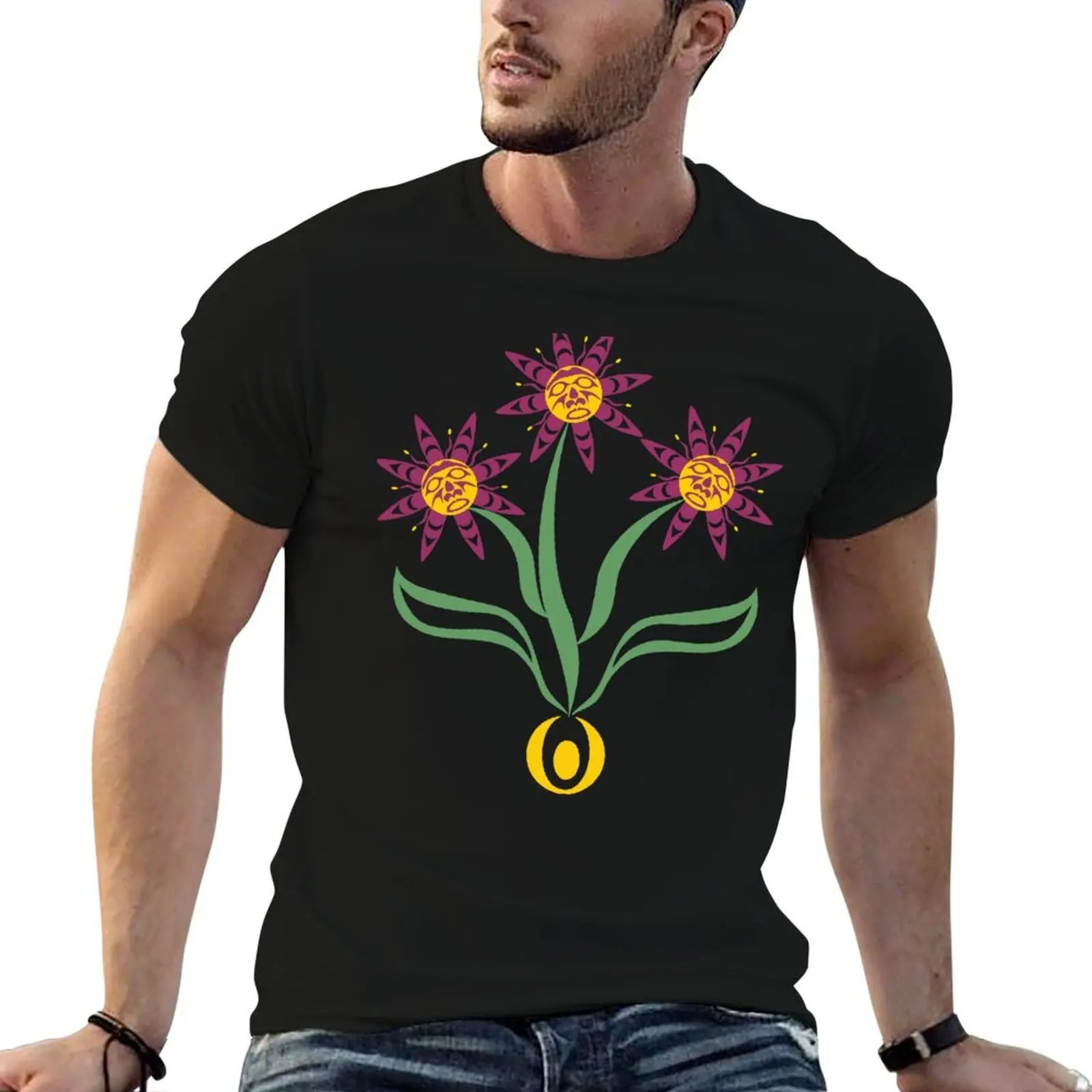 

Camas Flower T-Shirt t shirts with prints t shirt man luxury T-Shirt