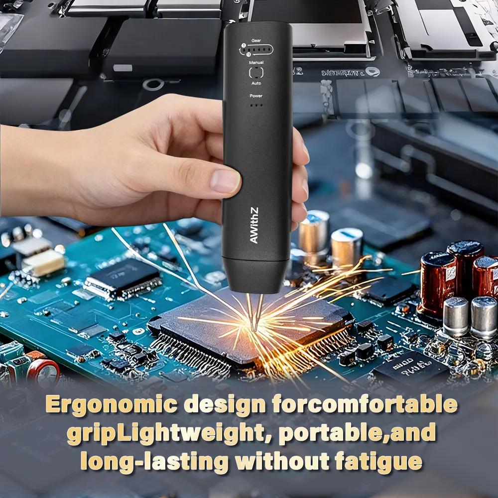 

Portable Spot Welder DIY Handheld Spot Welding Machine 11 Gears Adjustable Energy Storage Spot Welding