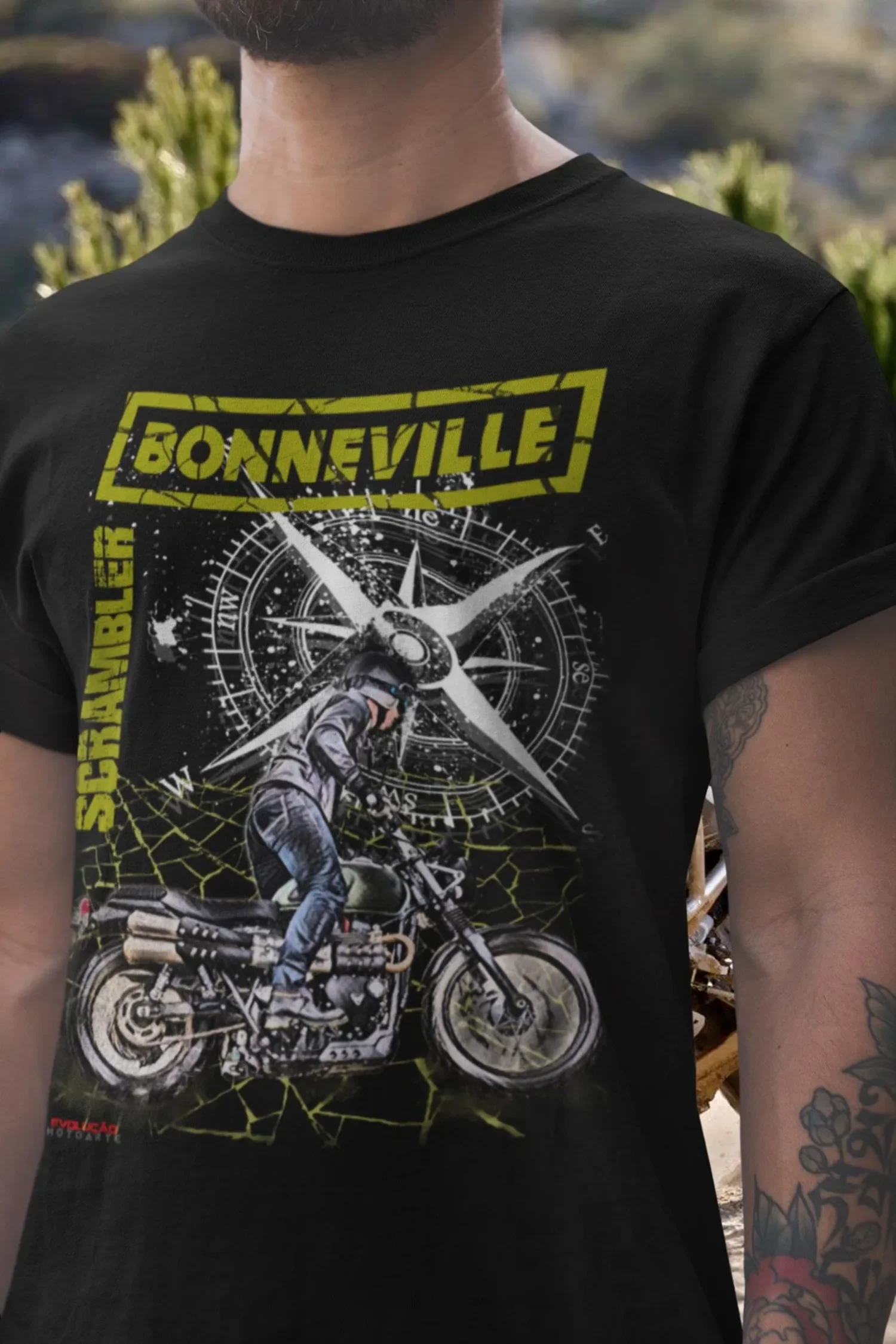 

16@EY T-moto.riumph Bonneville Scrambler T Shirt Classic Air Cooled Motorcycle Tee British Twin Rider Top For T-moto.riumph Fans