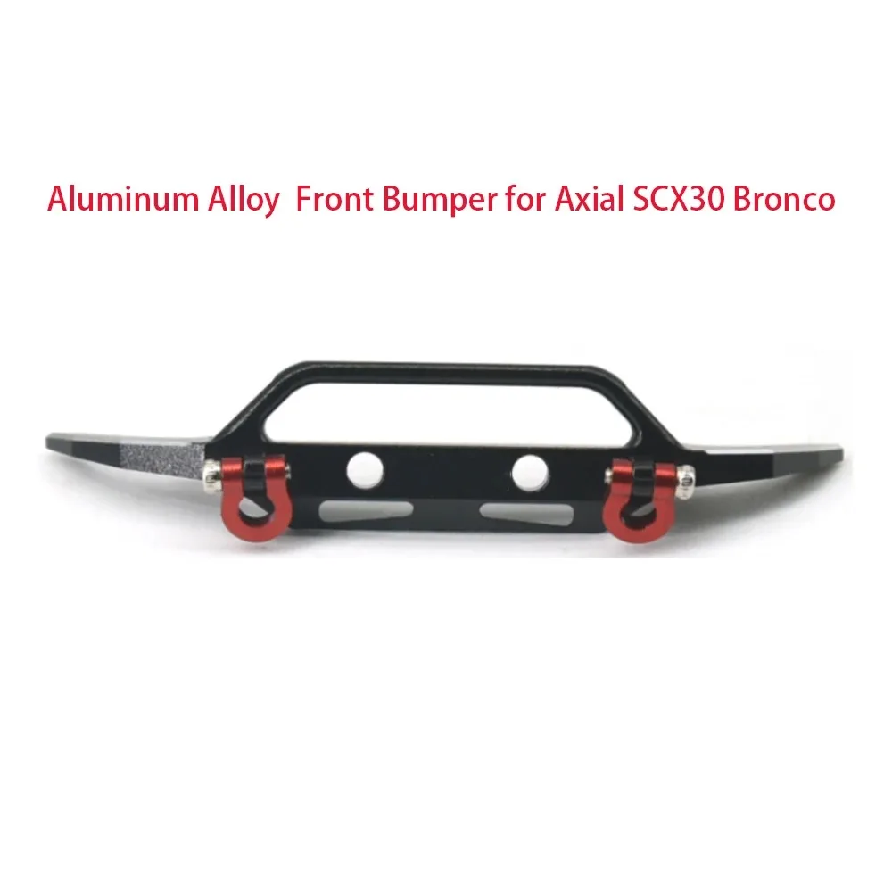 

RC Car Aluminum Alloy Bumper Parts for Axial 1/30 SCX30 AXI-2048 Retrofit Upgrade Accessories