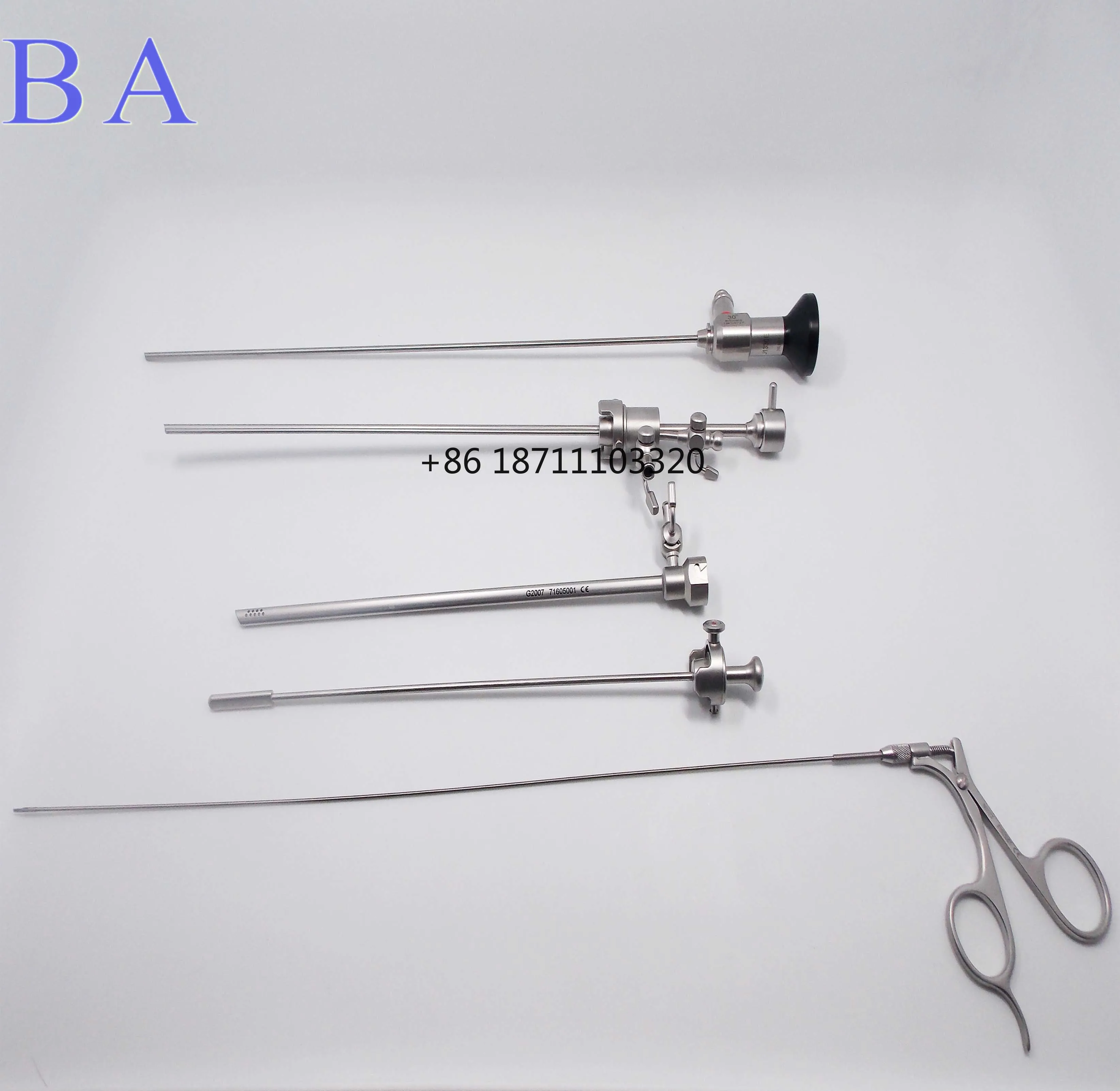 2024 surgical 3mm hysteroscopy set for operation