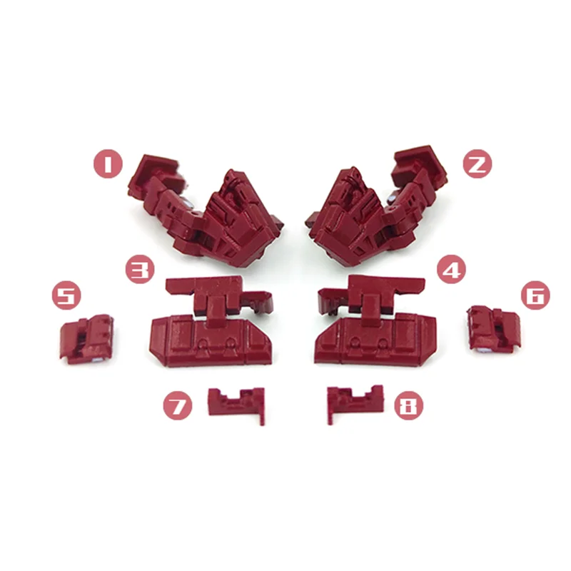 GO BETTER Kit de actualización de llenado de 8 piezas para accesorios Kingdom Legacy United Go Bot Warpath