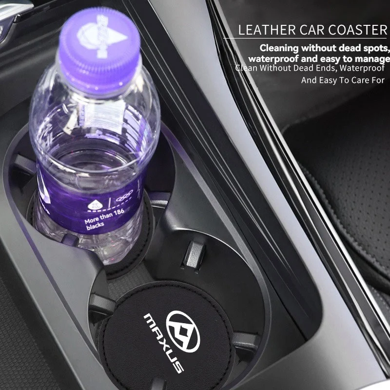 2Pcs Car Coaster Ma…