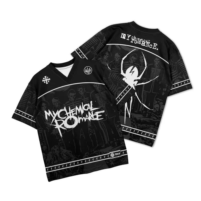My Chemical Romance The Black Parade Tour X Danger Days 2026 Jersey Men's Woman's Summer Breathable Quick-dry T-Shirt Fan Gift