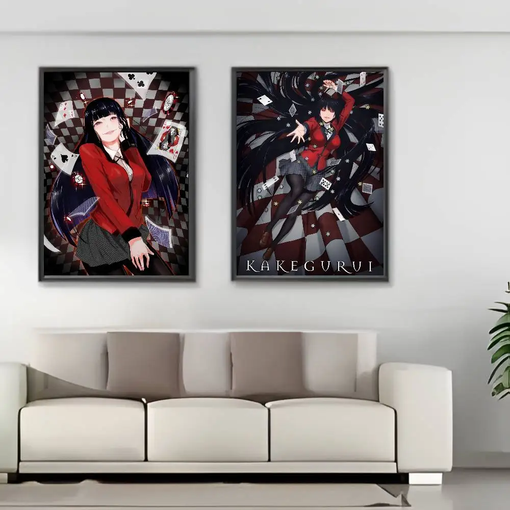 ملصق أنيمي D-D-Danganronpa-A مقاوم للماء عالي الدقة جدار لزج لغرفة النوم المنزلية هدايا ديكور جمالي