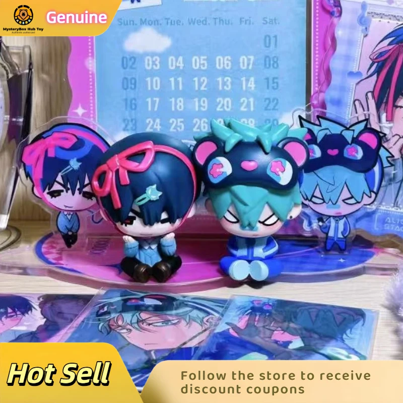 

Подлинная точечная сцена особой формы, бесплатная сценическая серия, слепая коробка, украшение комнаты, изысканная фигура, подарок на день рождения, Alien Stage Free