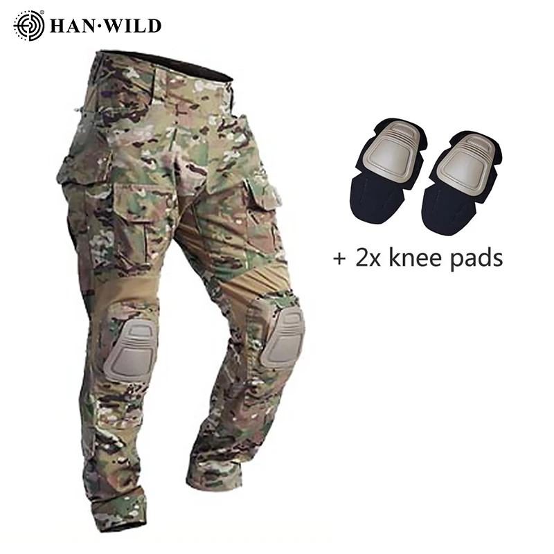 Tactical Pants Camo G3 Combat Pants Men Working Clothing Outdoor Hiking Pants Army Military Trousers Hunting Pants Climbing