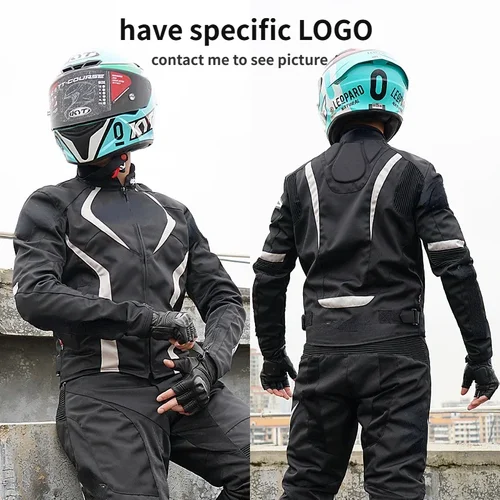사계절 오토바이 라이딩 재킷 남녀공용 사이클링 재킷, 낙하 방지 보호 보온 세트, 크로스 컨트리 자전거 의류 