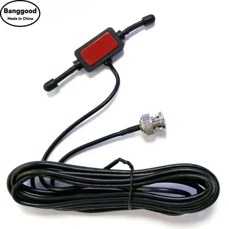 Antena de Scanner Radiodifusor para Rádio Uniden Motorola de Banda Completa Walkie Talkie BNC com Suporte de Vidro 4 polegadas Transceptor Móvel Walkie Talkie