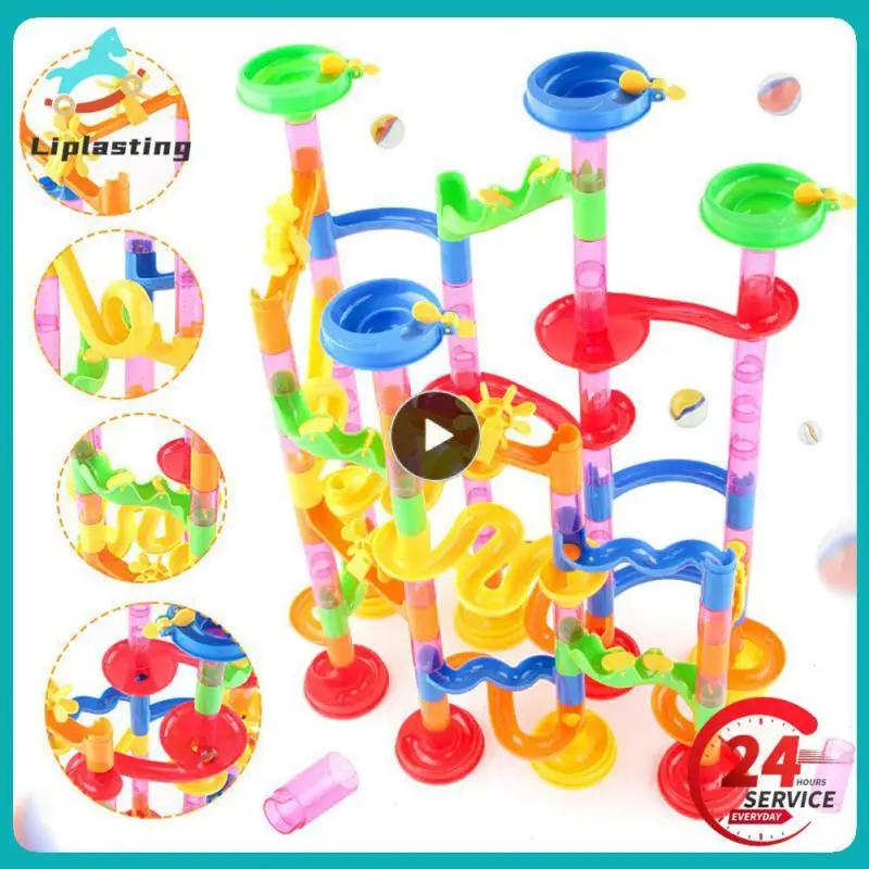 29-Marble Run Building Blocks marmi Slide Toys For Children creatività costruttore giocattoli educativi regalo per bambini