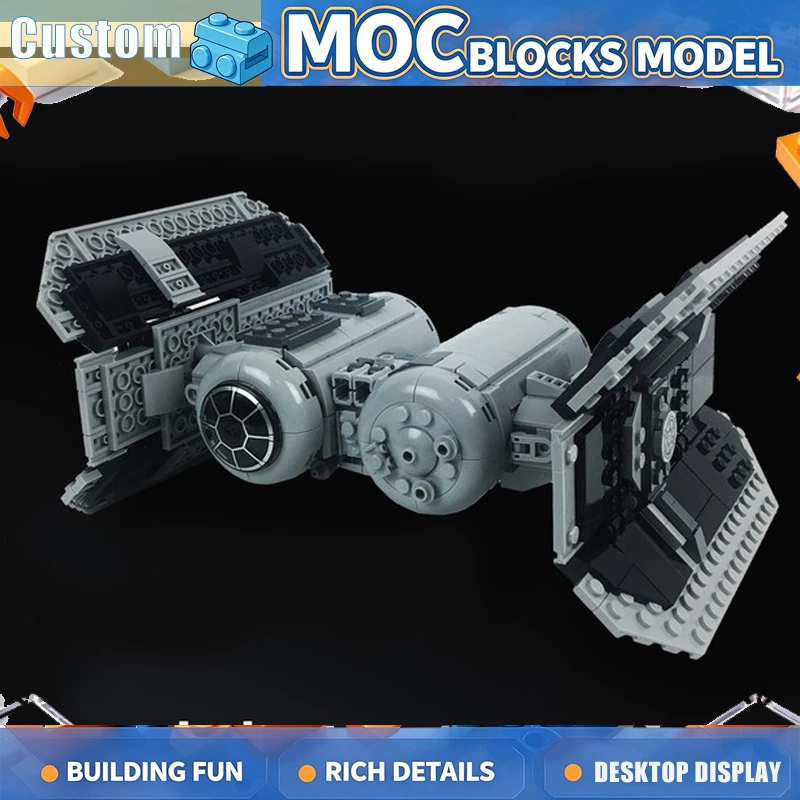 582PCS Space Shuttle Conversion Building Blocks Sci Fi Aircraft Model DIY Assembly Toy Four Seat Cabin Display Collection Gift