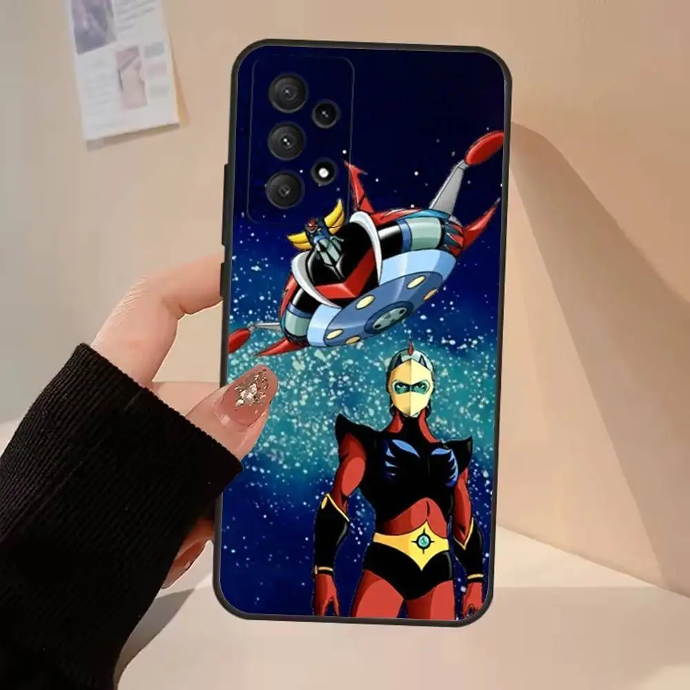 Coque de téléphone UFO r-robot cool g-ororak, étui noir souple pour Samsung Galaxy A73,31,32,72,22,53,52,71,41,5G, note,J7,8,9