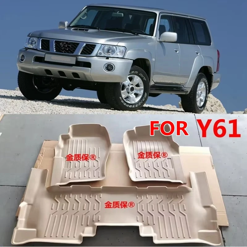 Use for Nissan Patrol Y61 Armada Custom Car All-Weather Car Floor Mat Fit for Patrol Y61 Custom Waterproof Pad Y61 Trunk Mat