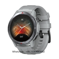 TJXL-Modern Design  1.43 Inch Zeblaze Stratos 3 Ultra Screen Rugged Outdoor Sports GPS Smart Watch
