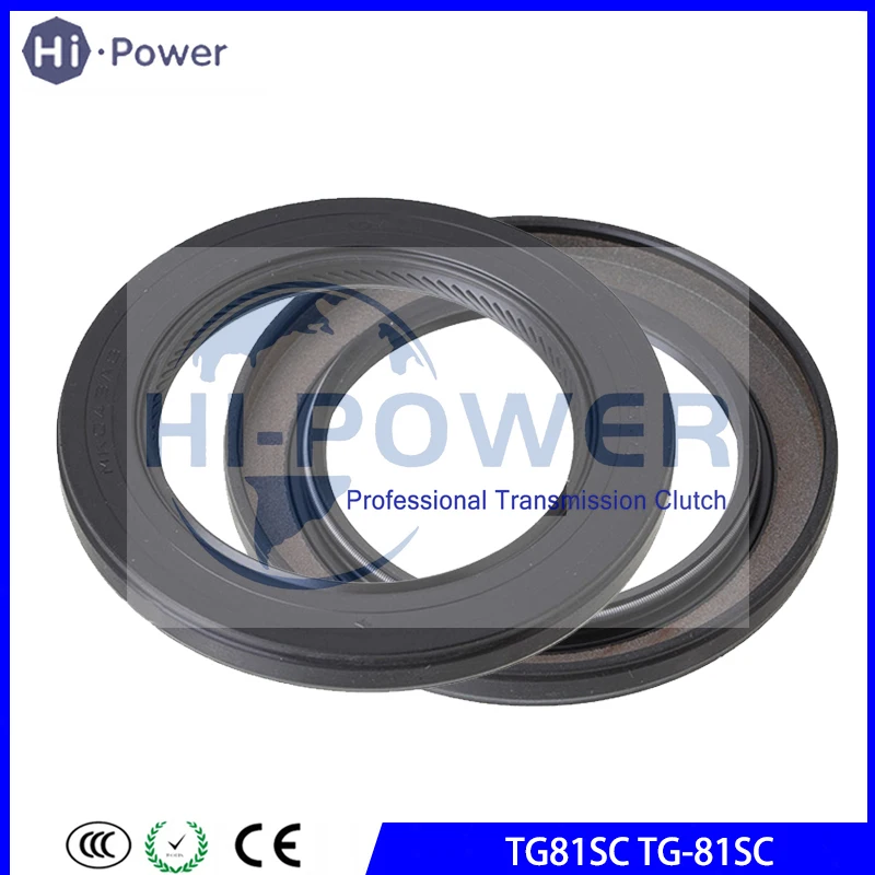 2PCS TG81SC TG-81SC Transmission Oil Pump Seal O-PPS-TG81SC For TG81-SC BMW X1 X2 MINI 1.5L 2.0L Car Accessories Oil Seal