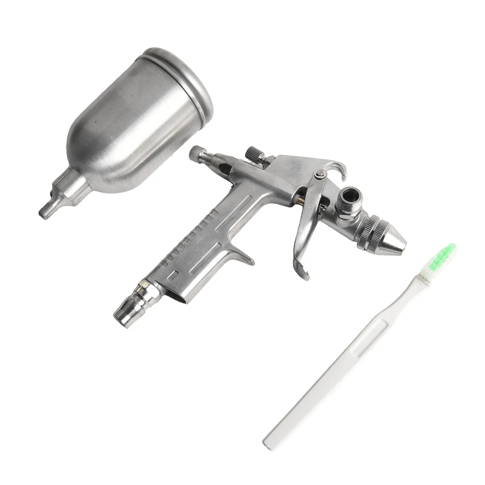 Car Painting Spray Gun Pneumatic Airbrush Sprayer Professional Alloy Painting Atomizer Tool With Hopper DIY Craft Paint Sprayer