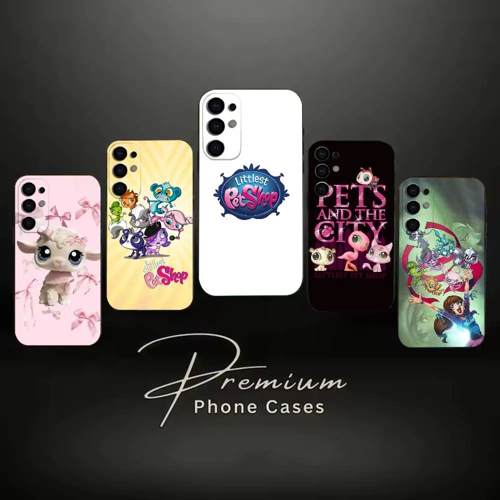 Cute pets Littlest Pet Shop Phone Case Black Soft Case For Samsung S24,S23,S21,S22,S24,S30,S20Ultra Plus