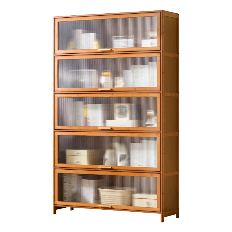 Dust-proof storage cabinet Floor-to-ceiling multi-layer locker Multifunctional household bedroom