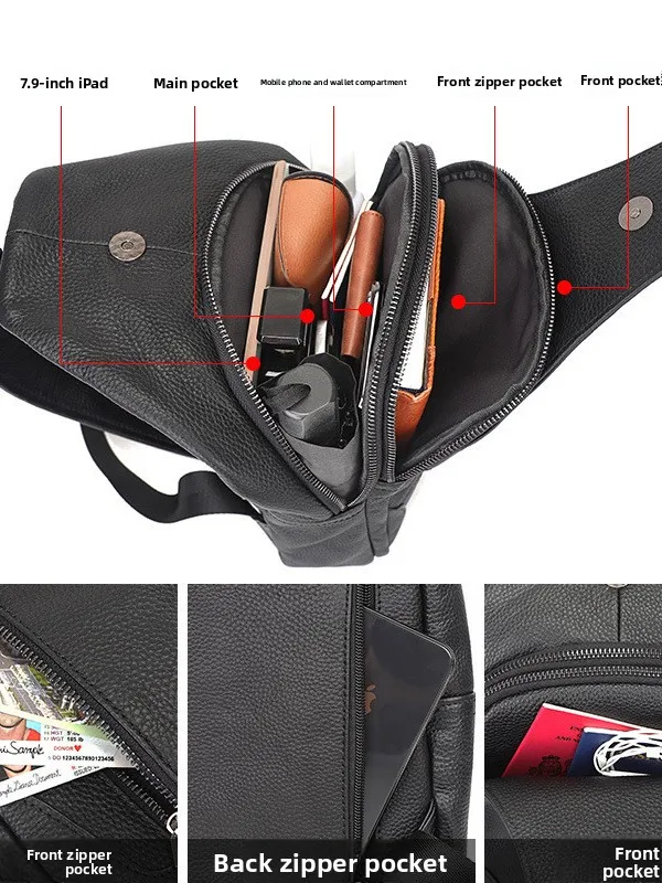 high-quality-fashionable-minimalist-leather-men's-chest-bag-large-capacity-diagonal-single-shoulder-sling-bag-casual-use