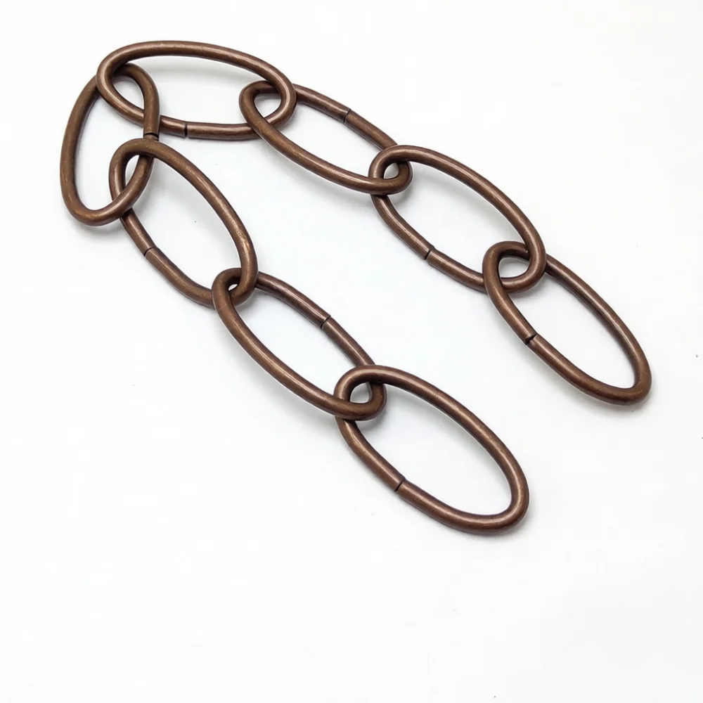 Antique Bronze Hanging Chain Accessory For Industrial Pendant Light Iron Decorative Chandelier Retro Support Kit