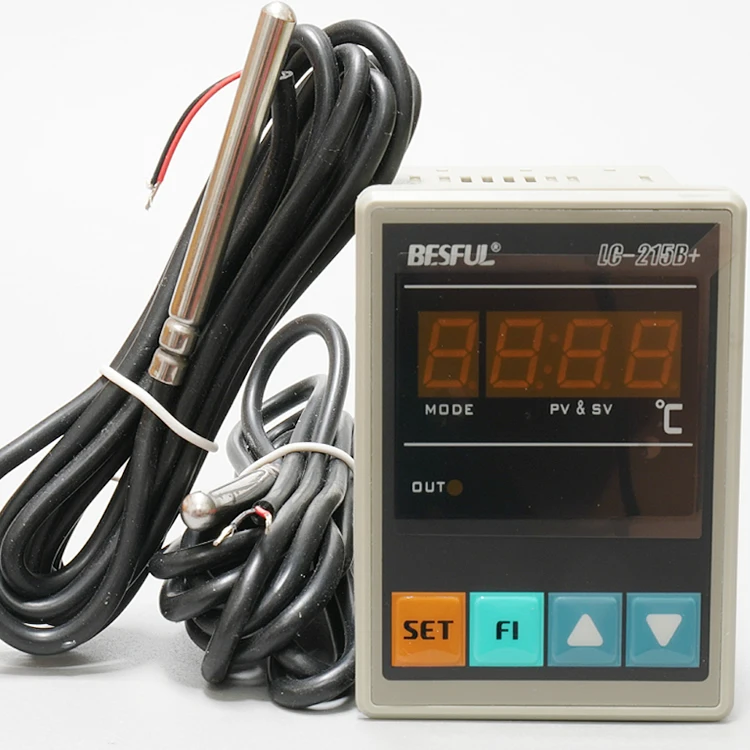 LC-215B+ temperature control thermometer temperature difference temperature difference controller with 2 sensing lines