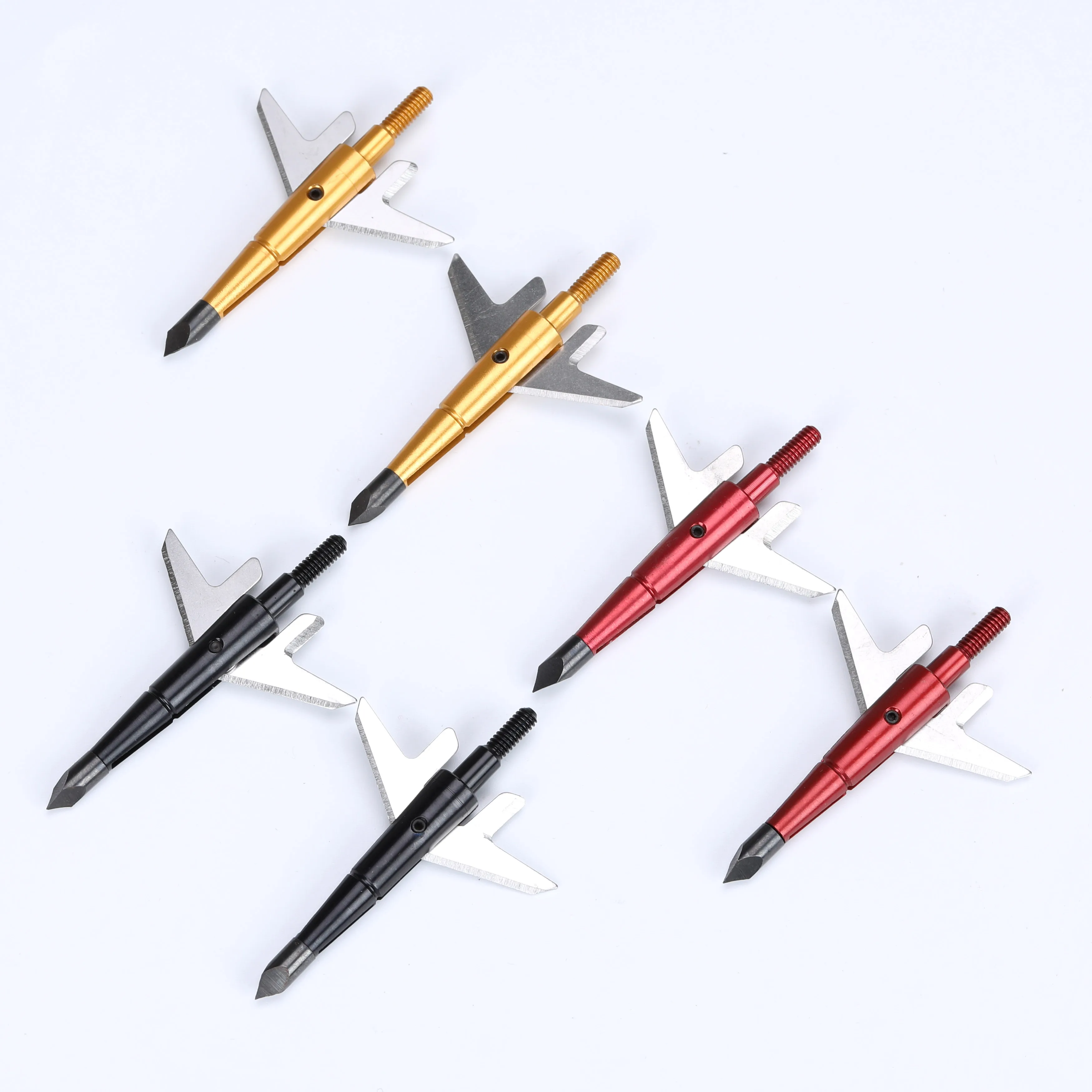 

6/12pcs 100 Grain Broad Heads For Compound Crossbow Recurve bow Arrowheads Arrow Point Tips wild ox Arrow Head Accessory