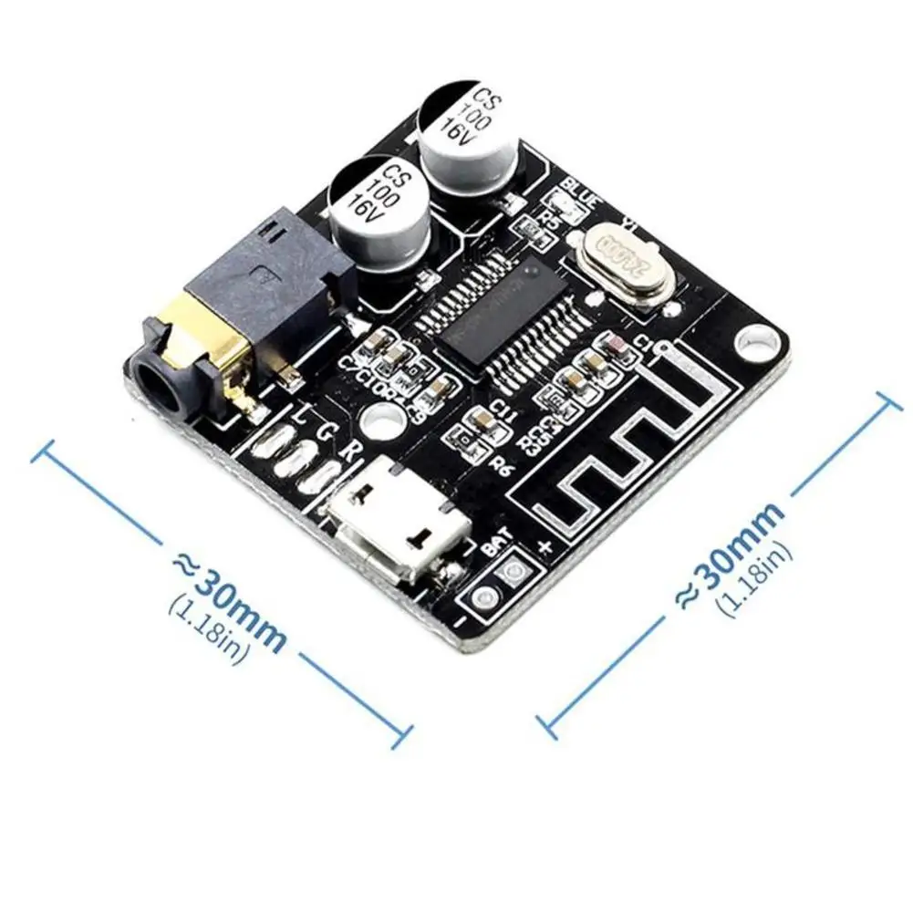 Bluetooth Audio Receiver Board Bluetooth 5.0 Mp3 Lossless Decoder Board Wireless Stereo Music Module MP3 Lossless Decoding